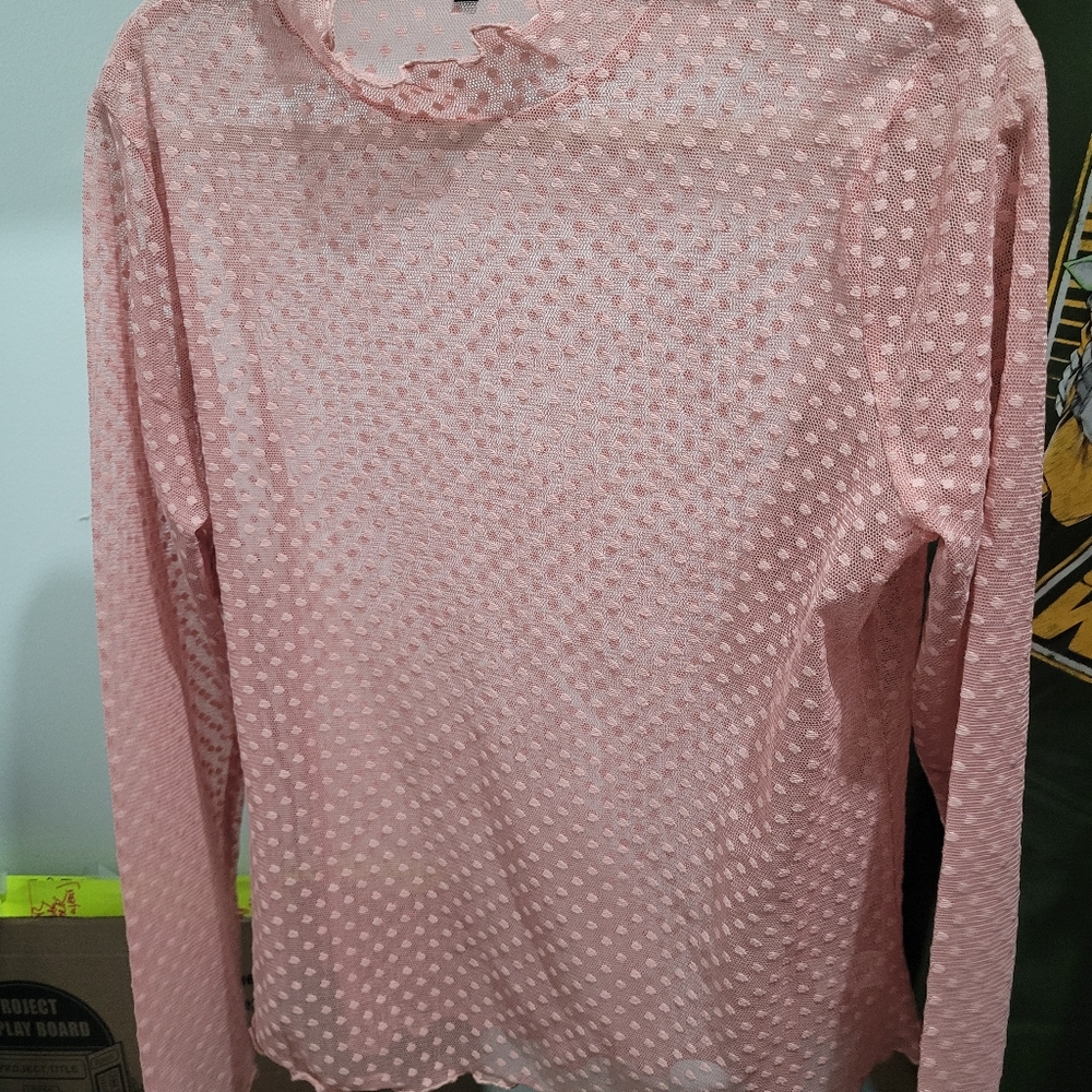 Blush pink shirt